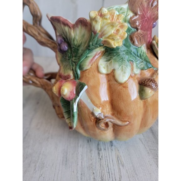Fitz‎ Floyd Autumn Splendor pitcher home decor - Picture 7 of 13